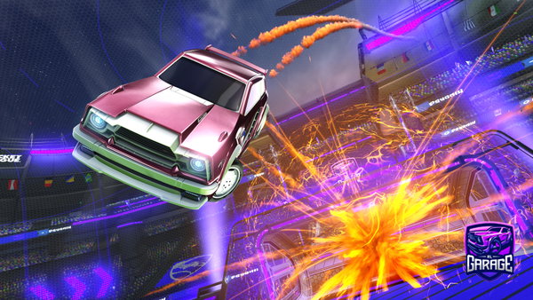 A Rocket League car design from FramedEar400446