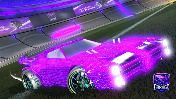 A Rocket League car design from KhiJ18
