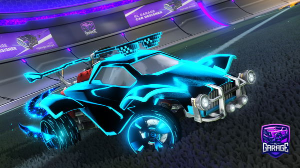 A Rocket League car design from YerFatMeff