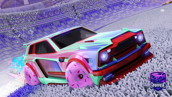 A Rocket League car design from abspielen