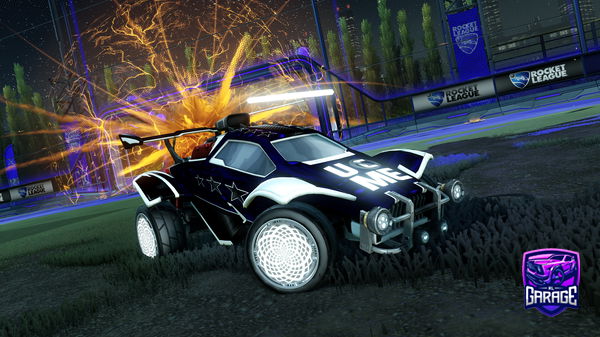 A Rocket League car design from cjlaughsalot