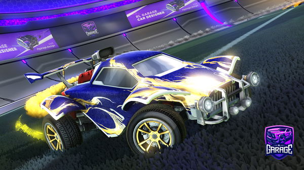 A Rocket League car design from MonacoRL