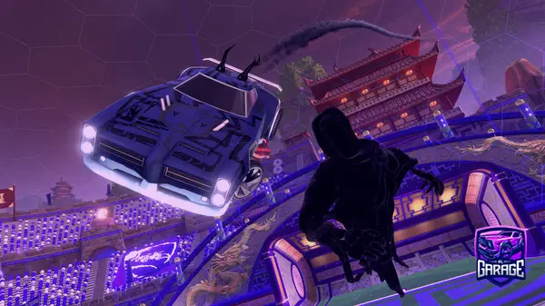 A Rocket League car design from Rafpedang