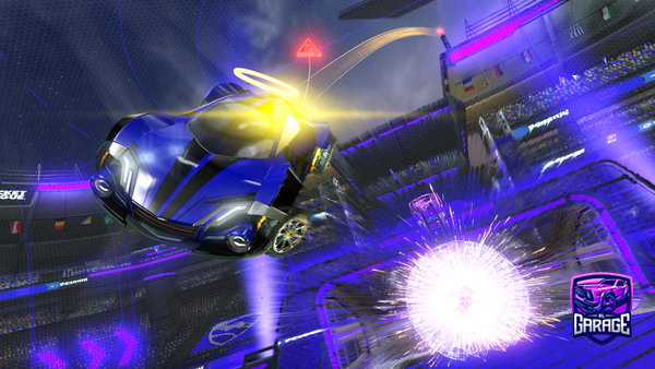 A Rocket League car design from RAPTURA