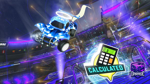 A Rocket League car design from relyttyler