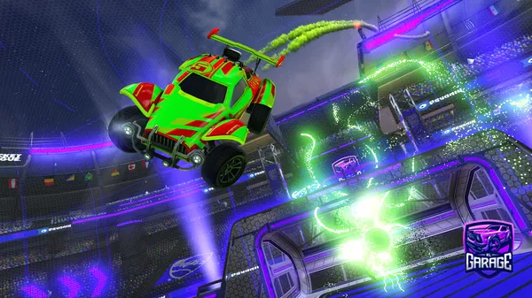 A Rocket League car design from cr1spychipz