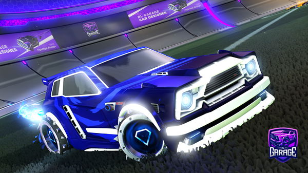 A Rocket League car design from Kerency