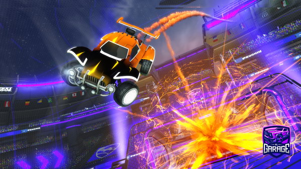 A Rocket League car design from Frankie_on_60hz