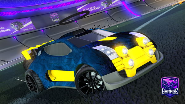 A Rocket League car design from Road_to_be_rich