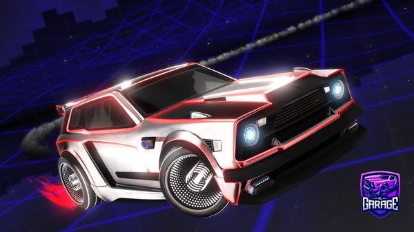 A Rocket League car design from bagsd