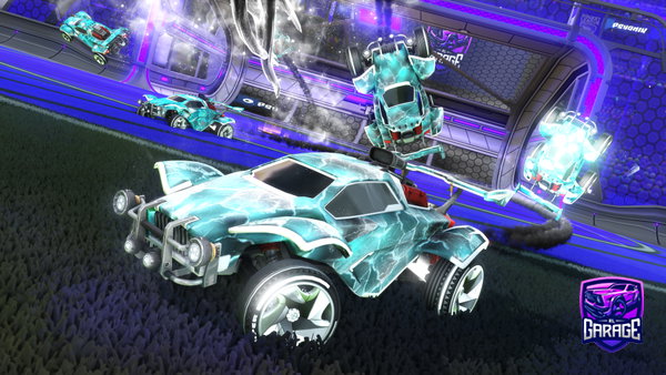 A Rocket League car design from jrolles