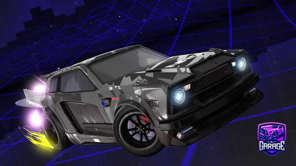 A Rocket League car design from Kyleth