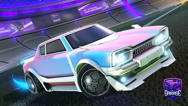 A Rocket League car design from rkle