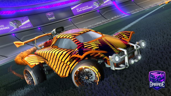 A Rocket League car design from dookiebozo