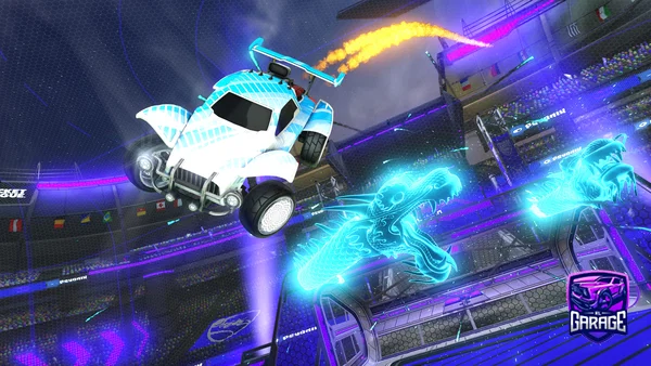 A Rocket League car design from Snekily1