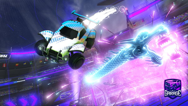 A Rocket League car design from rnify
