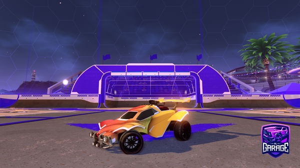 A Rocket League car design from Player12345Go