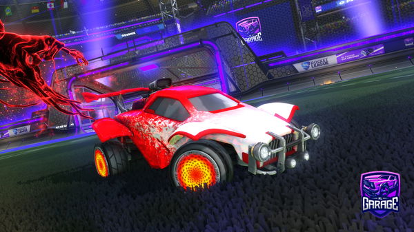 A Rocket League car design from Rltrader2008