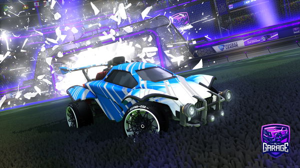 A Rocket League car design from rlarun