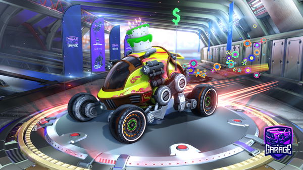 A Rocket League car design from BFK_reaperXrz