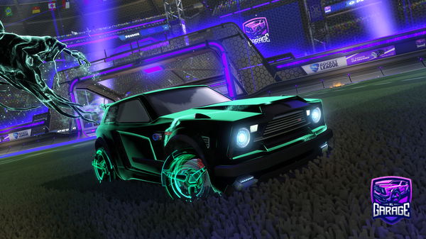 A Rocket League car design from FiftyState