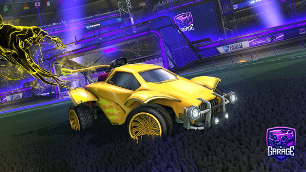 A Rocket League car design from waffle88