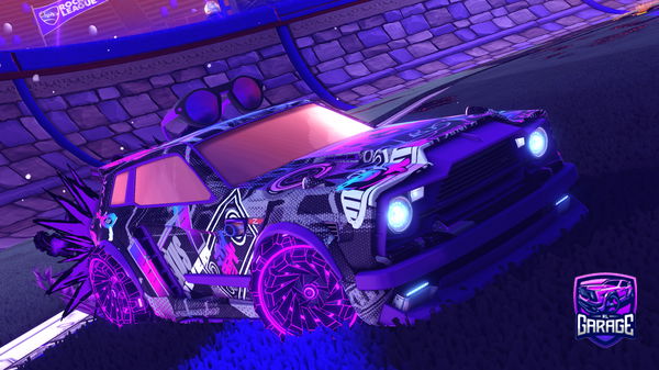 A Rocket League car design from saltyismyname