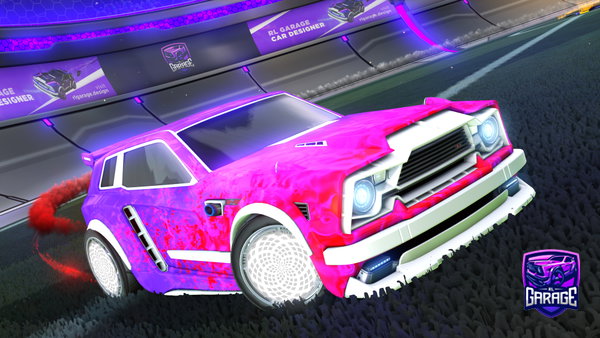 A Rocket League car design from PstQX