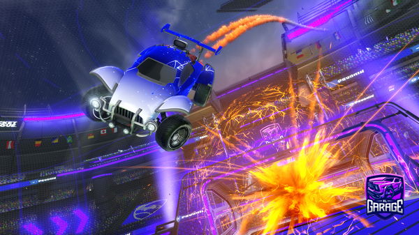 A Rocket League car design from JSmartle