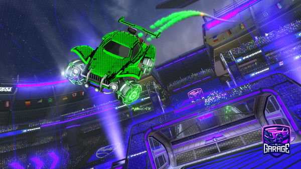 A Rocket League car design from L3wis912