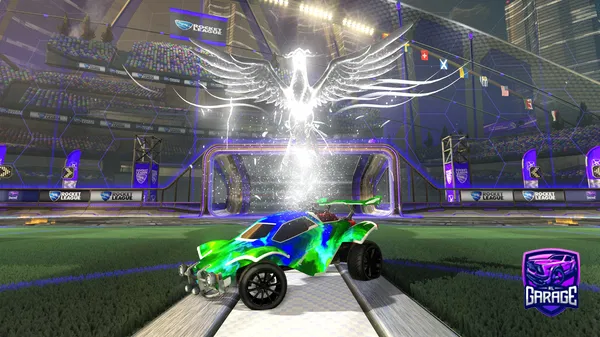 A Rocket League car design from GSPEEDV