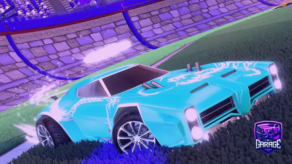 A Rocket League car design from fluffy709writer