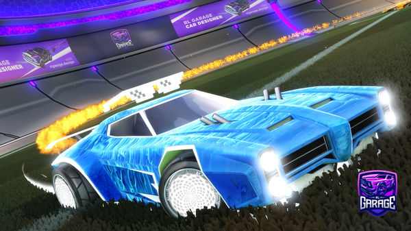 A Rocket League car design from GTP_Persia