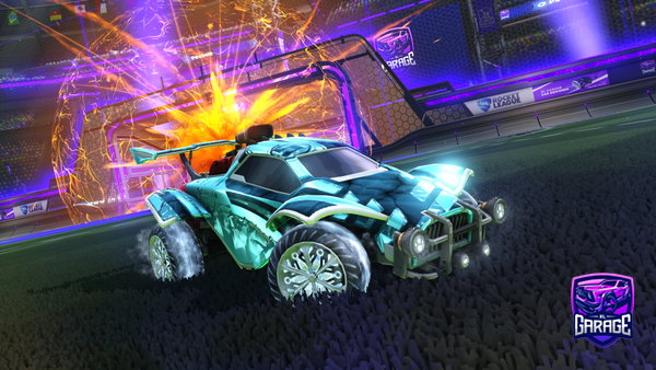 A Rocket League car design from Bxnditxl