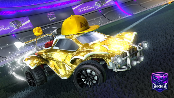 A Rocket League car design from KXS_Lukas