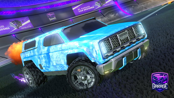A Rocket League car design from rlplayer9191