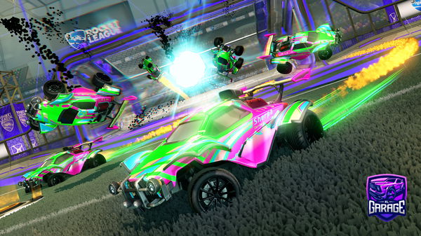 A Rocket League car design from Somerandomguy668