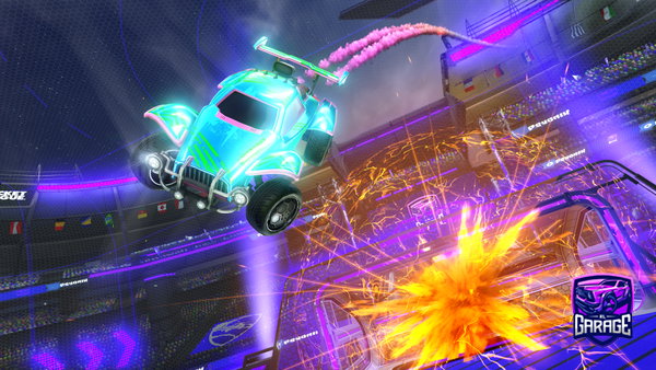 A Rocket League car design from CtothilI