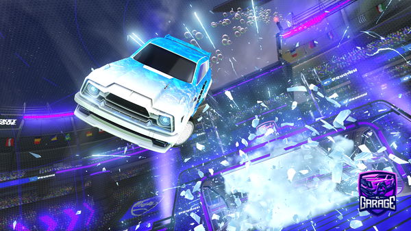 A Rocket League car design from Neat6ix