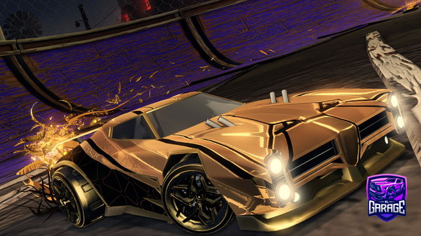 A Rocket League car design from warrennn