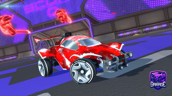 A Rocket League car design from Bymarx324