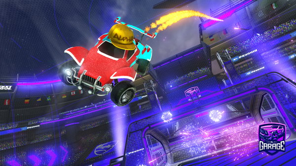 A Rocket League car design from r0nald07