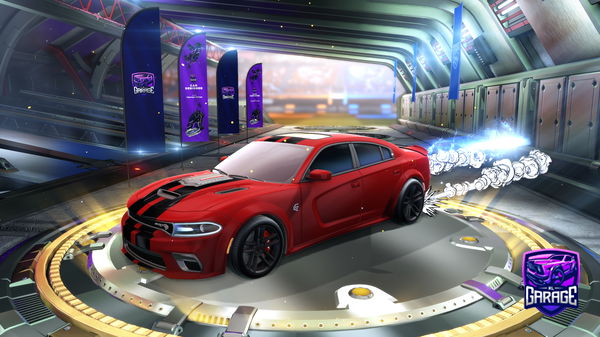 A Rocket League car design from baahbsdbdjsj