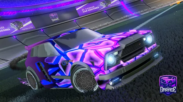 A Rocket League car design from LGZ8