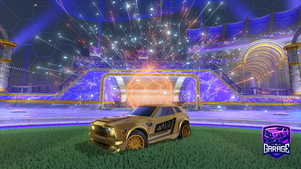 A Rocket League car design from Mabomabo808