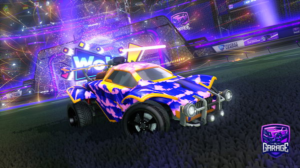 A Rocket League car design from LamboGames20