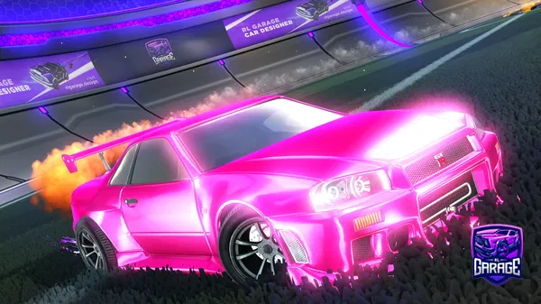 A Rocket League car design from itslit123