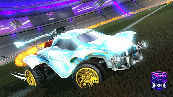 A Rocket League car design from Craig999