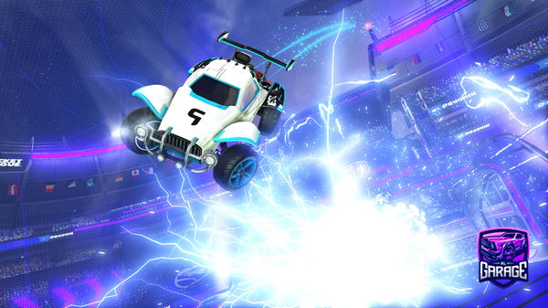 A Rocket League car design from Rafitas