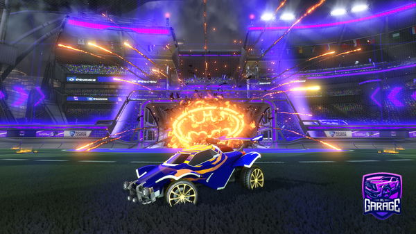 A Rocket League car design from ExoticzzRL